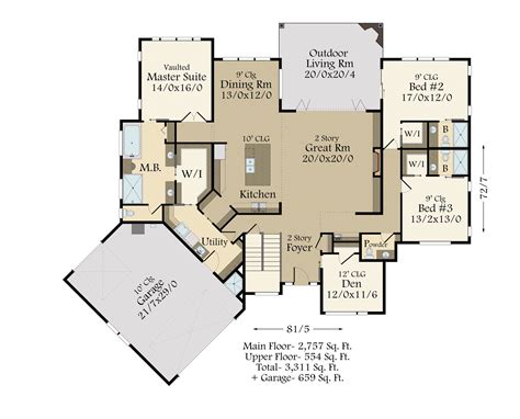 House Plans Two Story Decor