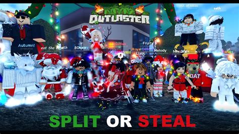Outlaster Split Or Steal Event Robux Youtube