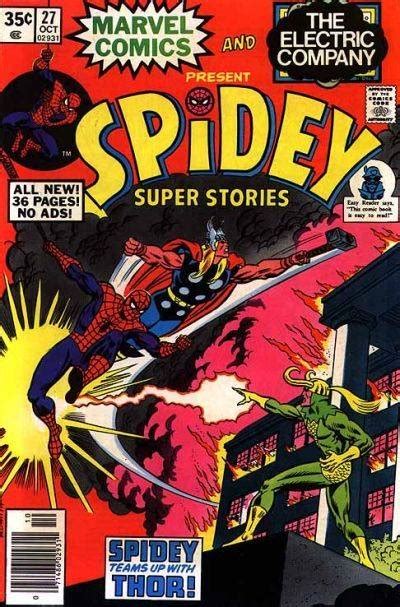 Spidey Super Stories 27 Peril Of The Plantman Spidey Meets Thor Issue