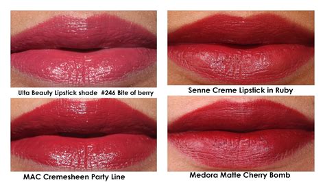 best berry lipsticks and swatches my top 7 glossicious by sarah pakistani beauty blog