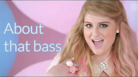 Meghan Trainor All About That Bass Lyrics Youtube
