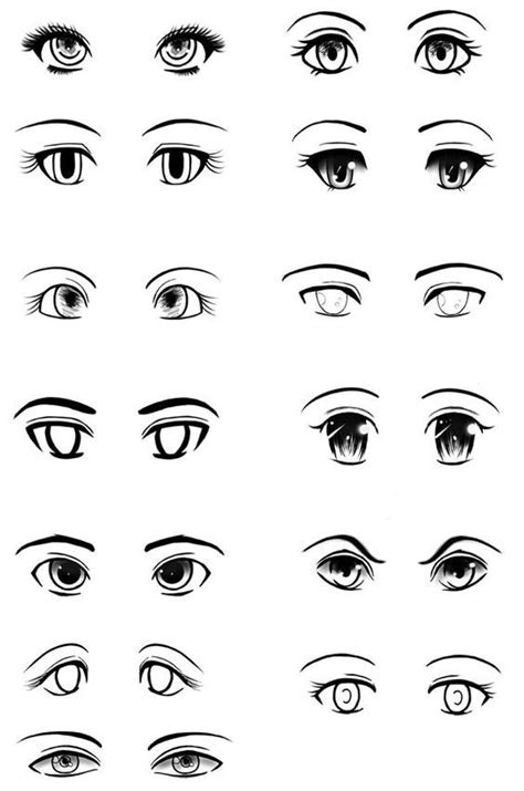 Maybe you would like to learn more about one of these? Manga and Anime Eyes | Manga eyes, Anime eyes, Drawing tips