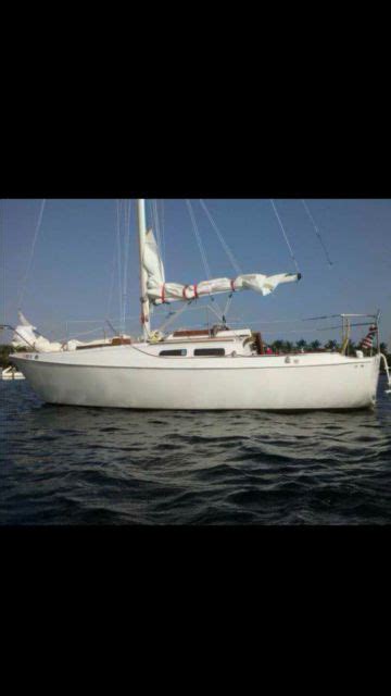 1976 Newport 27 Sailboat For Sale In Fort Lauderdale Florida United