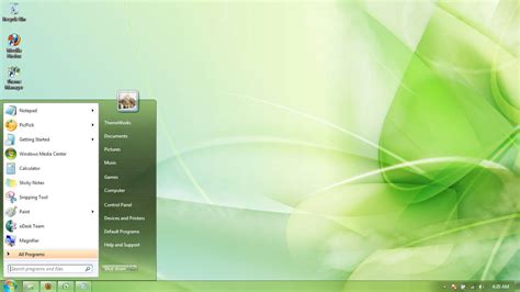 Abstract Green 2 Windows 7 Theme By Windowsthemes On Deviantart