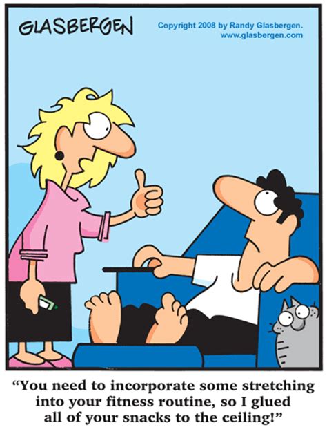 Fitness Randy Glasbergen Glasbergen Cartoon Service