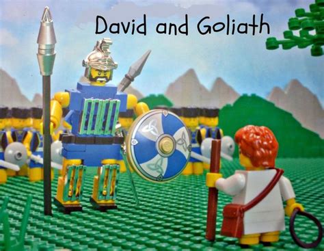 The Opening Slide Of Our David And Goliath Powerpoint David And