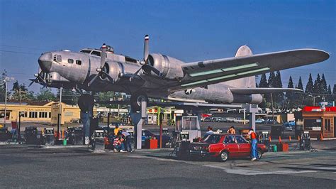 This B 17 Bomber Gas Station Is An Incredible Piece Of Lost Americana