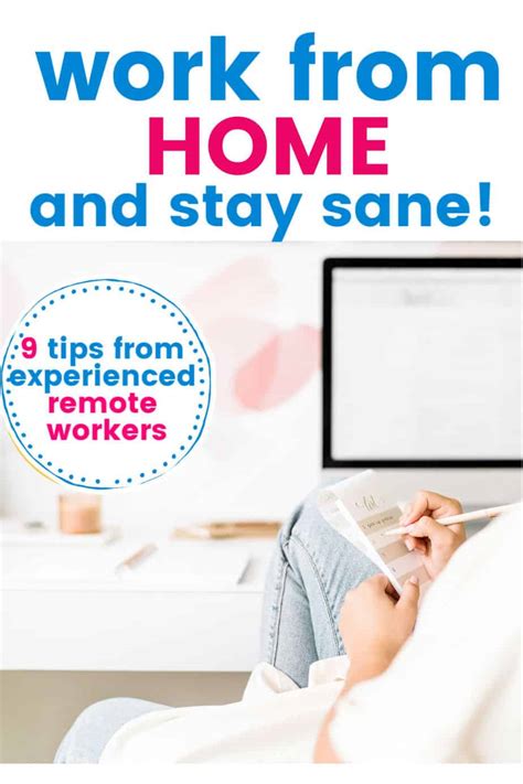 9 Tips For Working From Home And Staying Sane