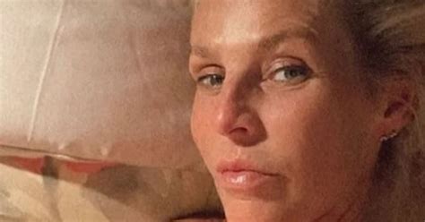 Ulrika Jonsson 55 Strips Down To Lingerie Top For Sultry Late Night