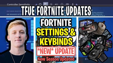 Tfue Fortnite Settings Keybinds Sensitivity Gear And Setup Youtube