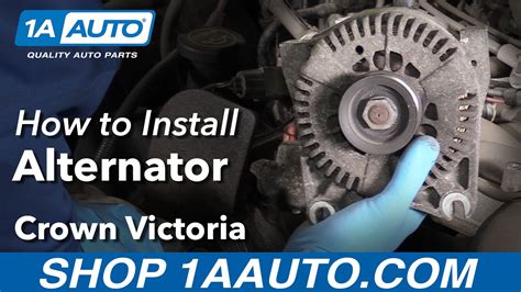 How To Replace Alternator 2003 08 Ford Crown Victoria 1a Auto