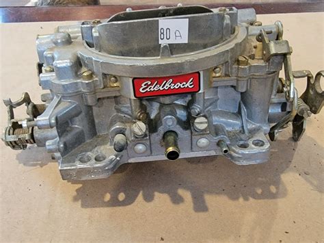 Edelbrock 4 Barrell Carburetor 8867 Chevy Pontiac Olds Buick Mopar