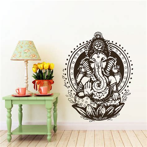 Ganesh Ganesha Elephant Lord Of Success Hindu By Supervinyldecal