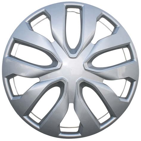 16 Inch Hubcap With Silver Finish New Custom Replacement Wheel Covers