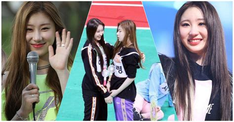 Itzy S Chaeryeong And Iz One S Chaeyeon Had The Sweetest Chaesis Moment Together At Isac Koreaboo