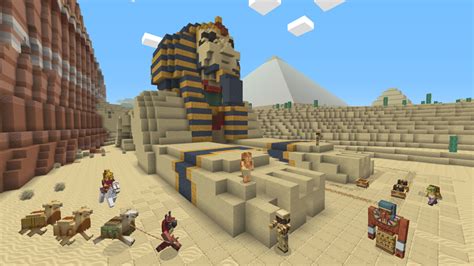 Egyptian Mythology Mashup By Minecraft Minecraft Marketplace Via