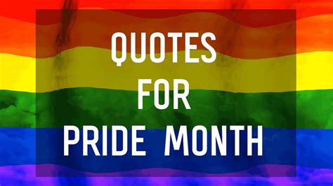 Quotes For Pride Month 🏳️‍🌈 Youtube