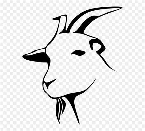 Download Animal Barnyard Goat Livestock Silhouette Goat Head Clip