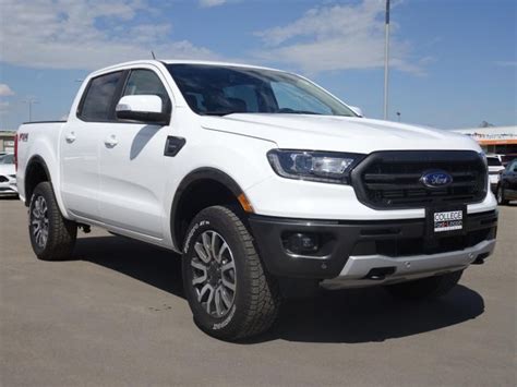 2019 Ford Ranger Lariat Oxford White 23l Ecoboost® Engine With Auto