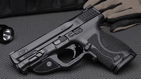 S Ws M P M Compact Now Available With Crimson Trace Laser