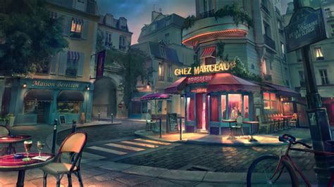 Paris Street Night Version By Lhebrardrobin On Deviantart In 2020