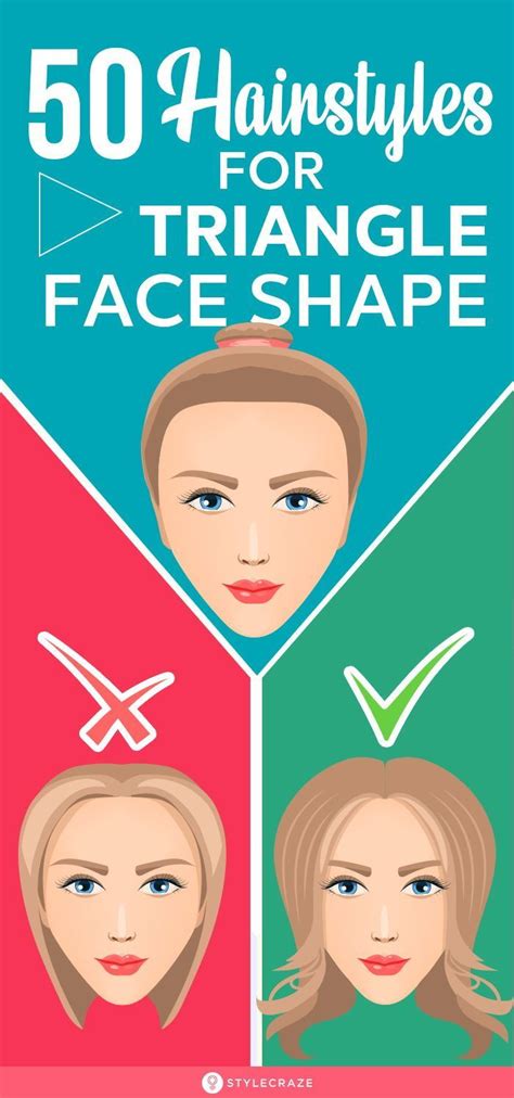 54 Most Suitable Hairstyles For Triangle Face Shape Triangle Face