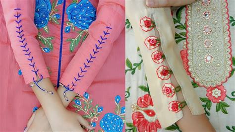 Beautiful Sleeves Designs Cutting And Stitching Kurti Blouse