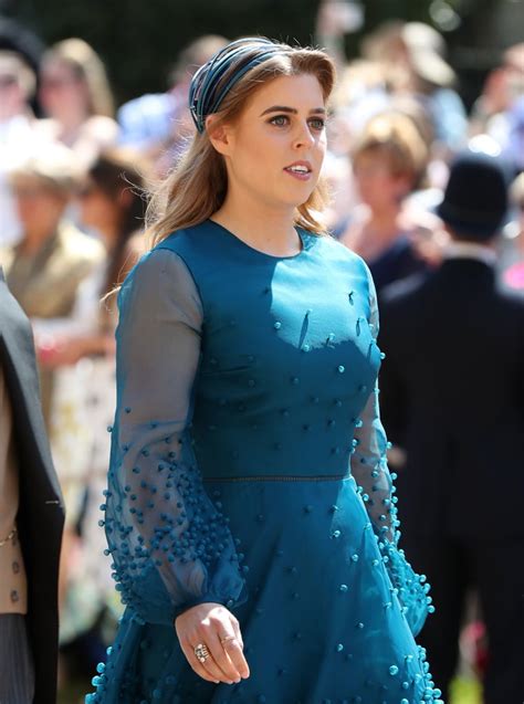Princess Beatrice Dress At Royal Wedding 2018 Popsugar Fashion Uk Photo 4