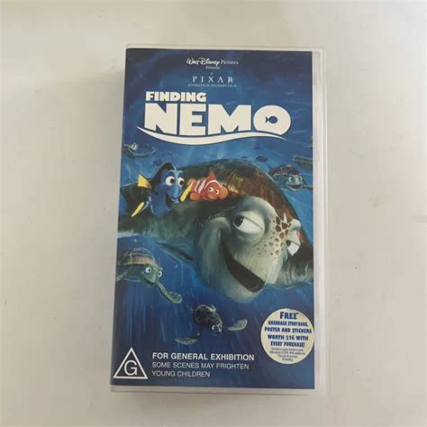FINDING NEMO DISNEY Pixar VHS Video Tape EUR 5 92 PicClick FR
