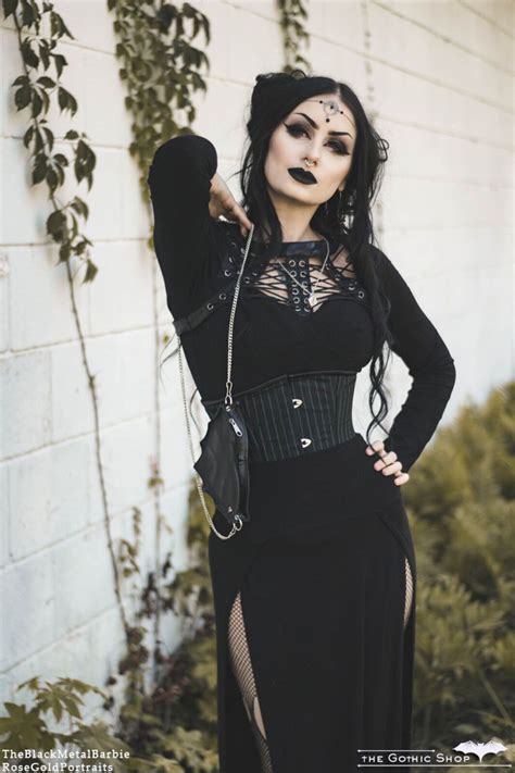 The Gothic Shop Blog Nautilus Top The Black Metal Barbie