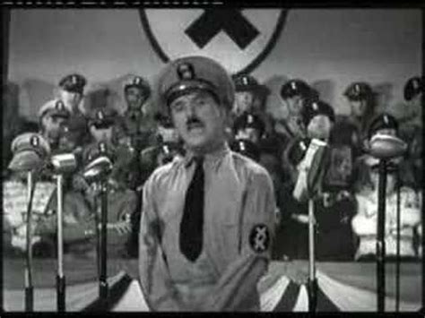 This is one movie everyone should watch; THE GREAT DICTATOR - Hynkel's speech - YouTube