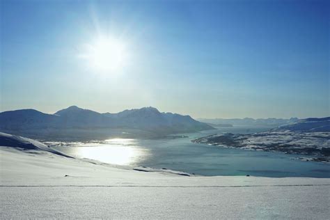Zdjęcia Tromsø Troms Słonecznie Norwegia