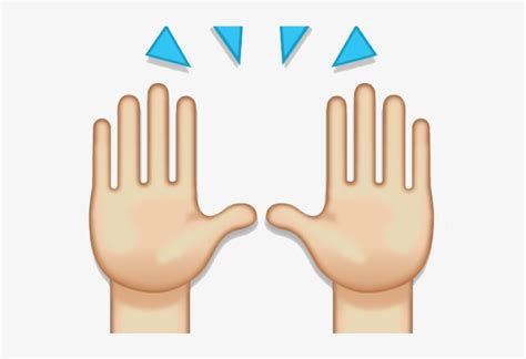 Download Transparent Hand Emoji Clipart 100 Percent
