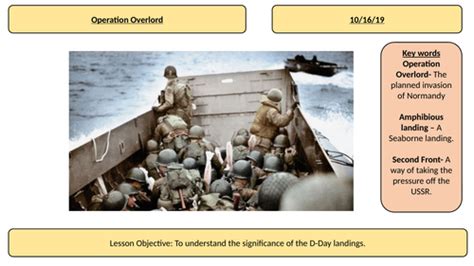 D Day Teaching Resources
