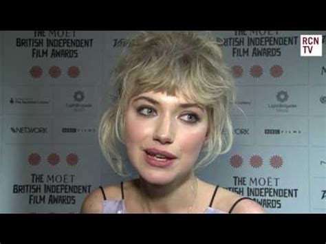 Imogen Poots Interview The Look Of Love Video Dailymotion