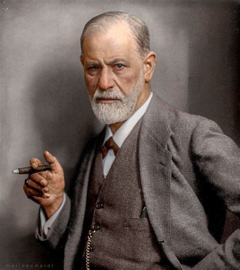 Sigmund Freud 18561939 Sigmund Freud Colorized Historical Photos