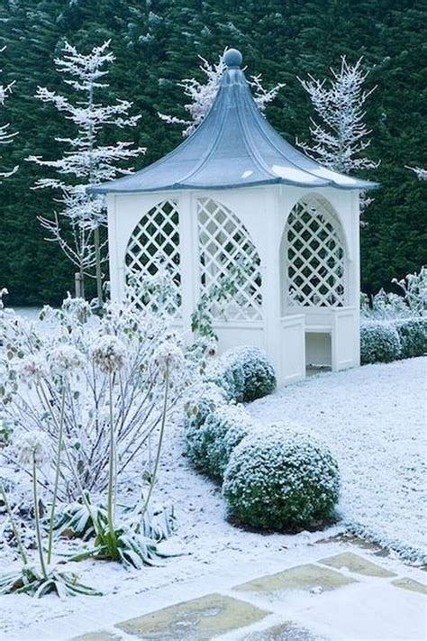 Adhering to these tips and instructions can make the entire task easier for you, and when in doubt, it. Amazing Winter Garden Landscape 35 - SWEETYHOMEE