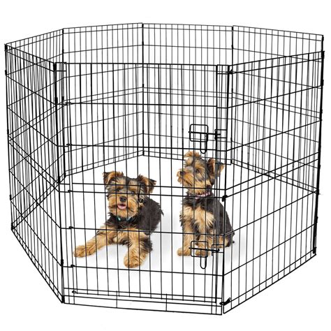 Blue Beagle Pet Exercise Pen 36 Large Indoor And Outdoor Playpen For