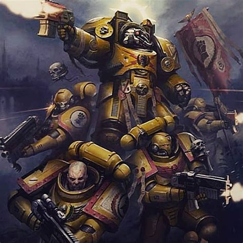 Warhammer 40k Artwork — Imperial Fists By Warhammer 40k Artwork