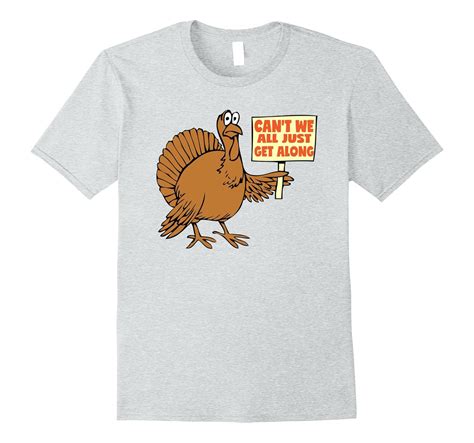Turkey Sign Funny Vegan Thanksgiving Shirt Graphic Tee T Shirt Managatee