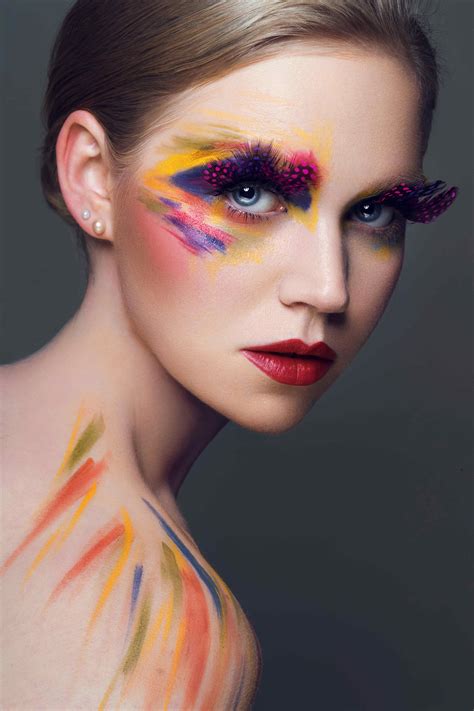 Fashion Creative Makeup Colourful Makeup Photoshoot