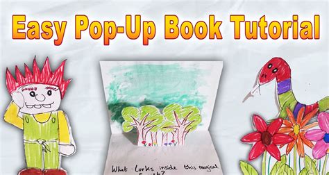 How To Make A Pop Up Book Tutorial 10 Steps With Pictures