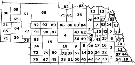 The search also works for motorcycles, trucks, and other types of vehicles that have license plates on them. List of counties in Nebraska - Familypedia