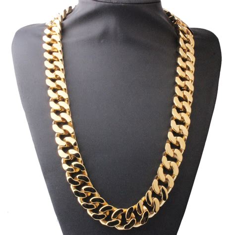 Solid gold chains at wholesale prices. 20mm*70cm Stainless Steel Big Dubai New Gold Chain Design For Men - Buy Dubai New Gold Chain ...