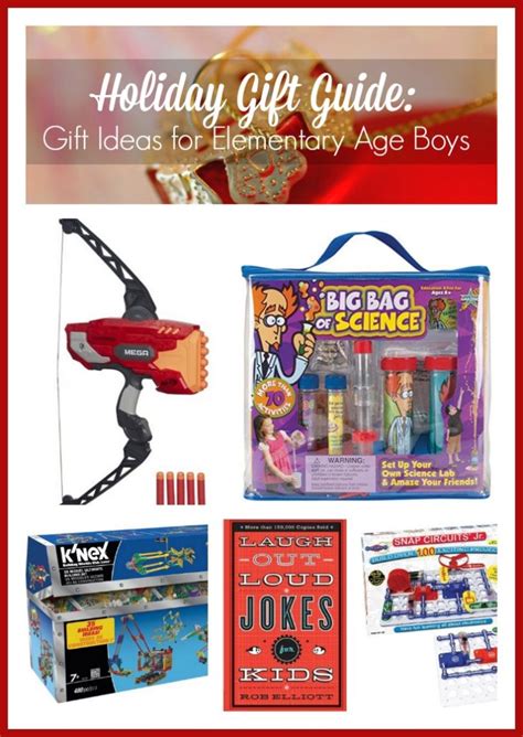 We also had no idea what gifts to buy teen boys, so we spoke with actual teens to find out what's on their holiday wish list this year. Holiday Gift Guide: Gift Ideas for Elementary Age Boys