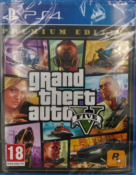 Grand Theft Auto V Gta 5 Premium Edition Ps4 Ps5 Stan Nowy 109 Zł