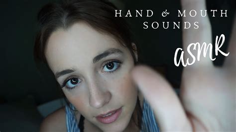Asmr Hand Sounds And Mouth Sounds Youtube