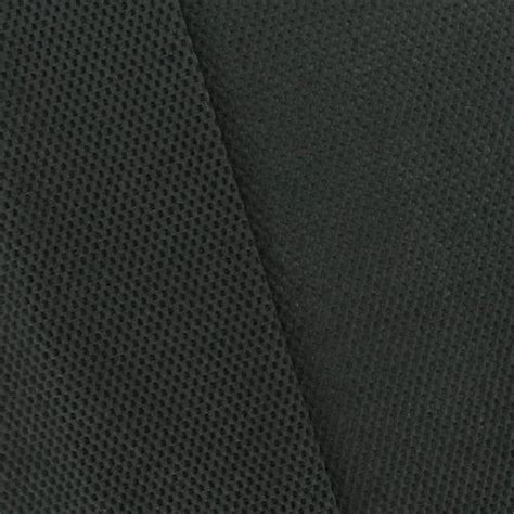 Black Dot Athletic Mesh Fabric By The Yard