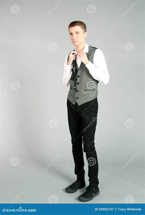 Full Length Male Model Stock Image Image Of Contemporary 35902747