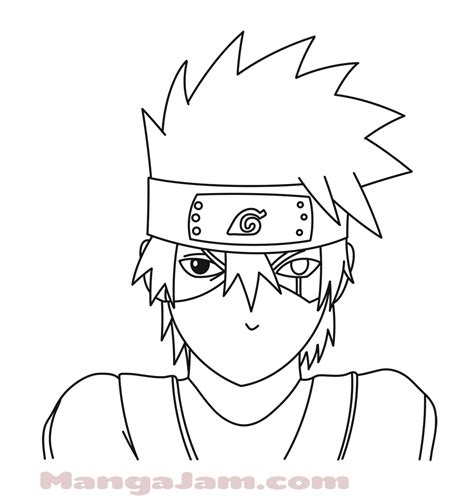 How To Draw Kid Kakashi From Naruto